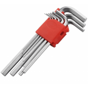 Набор шестигранных ключей "удлиненные" HEX 1,5-10 мм 9шт STRONG СТП-92100001