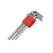 Набор шестигранных ключей "короткие" HEX 1,5-10 мм 9шт STRONG СТП-92100003