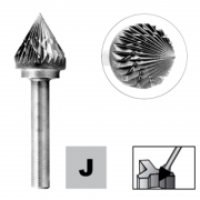 Борфреза конусная - зенкер по металлу 10мм 60° тип J (KSJ) STRONG СТМ-51770010